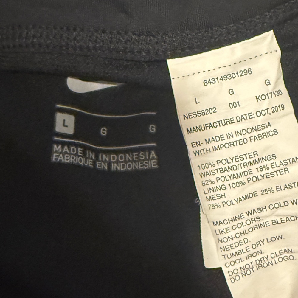 Nike Black Swim Shorts Lightweight Breathable Design - Picture 3 of 4